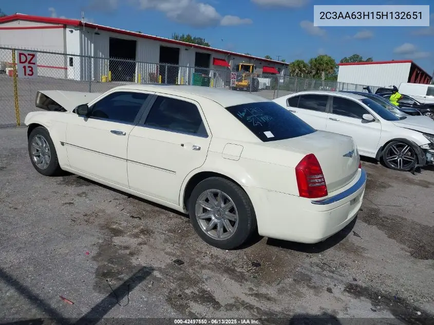 2005 Chrysler 300C VIN: 2C3AA63H15H132651 Lot: 42497550
