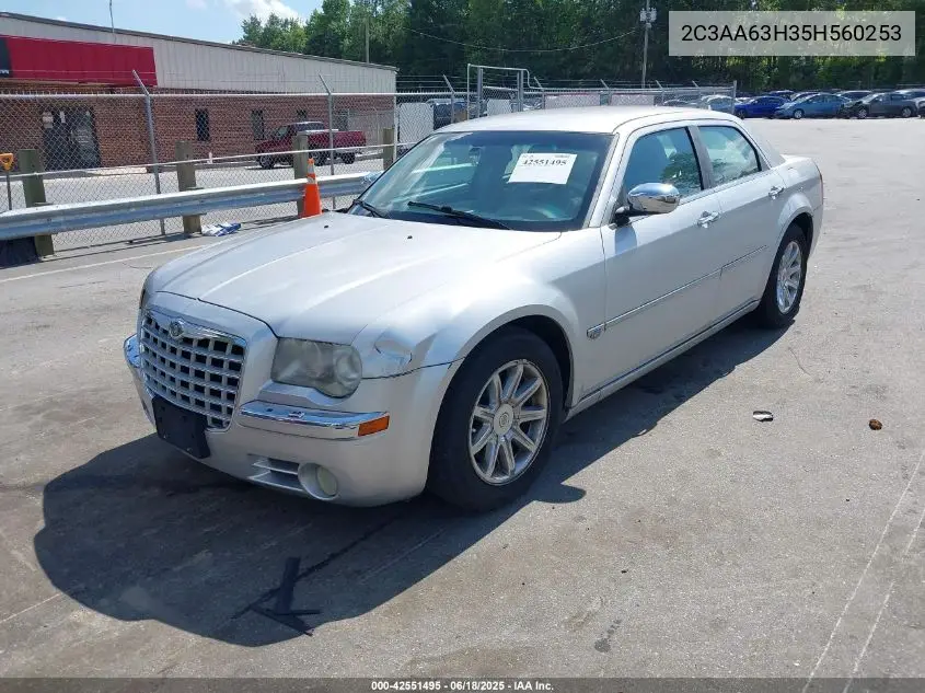 2005 Chrysler 300C VIN: 2C3AA63H35H560253 Lot: 42551495