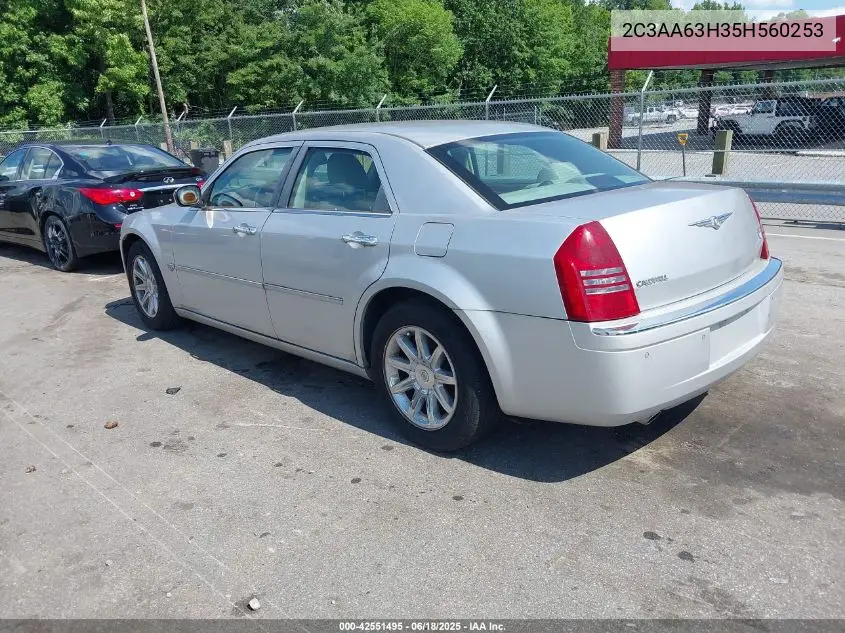 2005 Chrysler 300C VIN: 2C3AA63H35H560253 Lot: 42551495