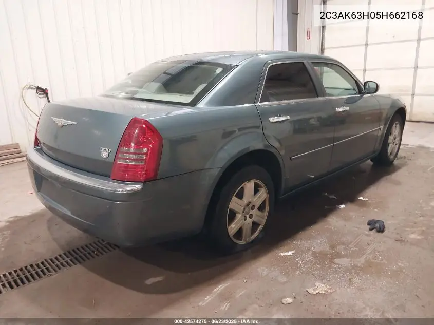 2005 Chrysler 300C VIN: 2C3AK63H05H662168 Lot: 42574275