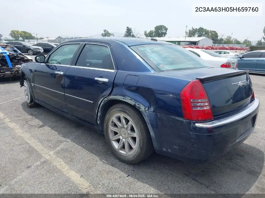 2005 Chrysler 300C VIN: 2C3AA63H05H659760 Lot: 42575435