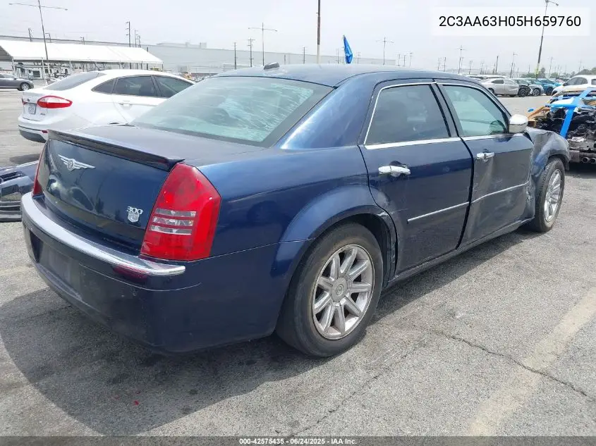 2005 Chrysler 300C VIN: 2C3AA63H05H659760 Lot: 42575435
