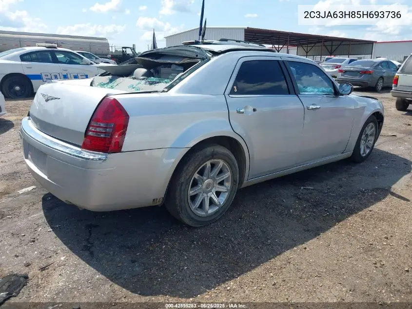 2005 Chrysler 300C VIN: 2C3JA63H85H693736 Lot: 42595283
