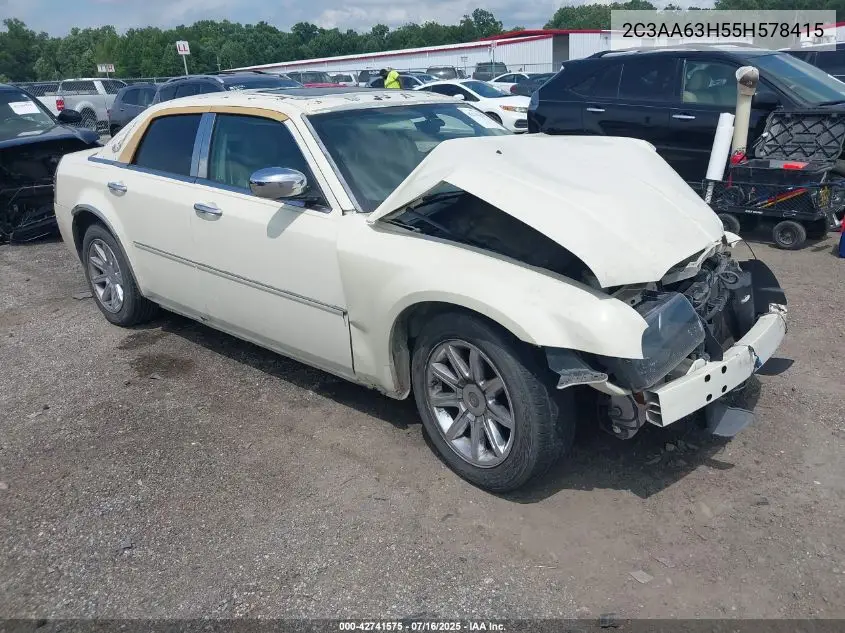 2005 Chrysler 300C VIN: 2C3AA63H55H578415 Lot: 42741575