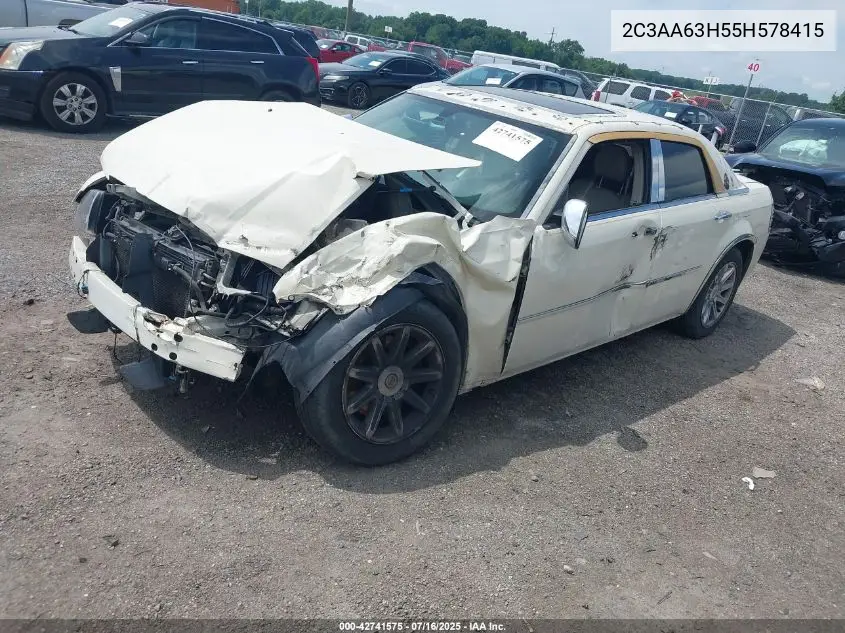 2005 Chrysler 300C VIN: 2C3AA63H55H578415 Lot: 42741575