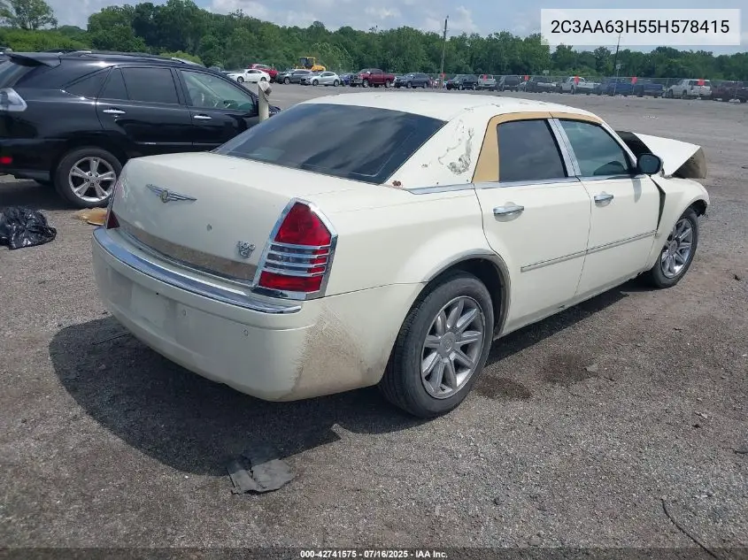 2005 Chrysler 300C VIN: 2C3AA63H55H578415 Lot: 42741575