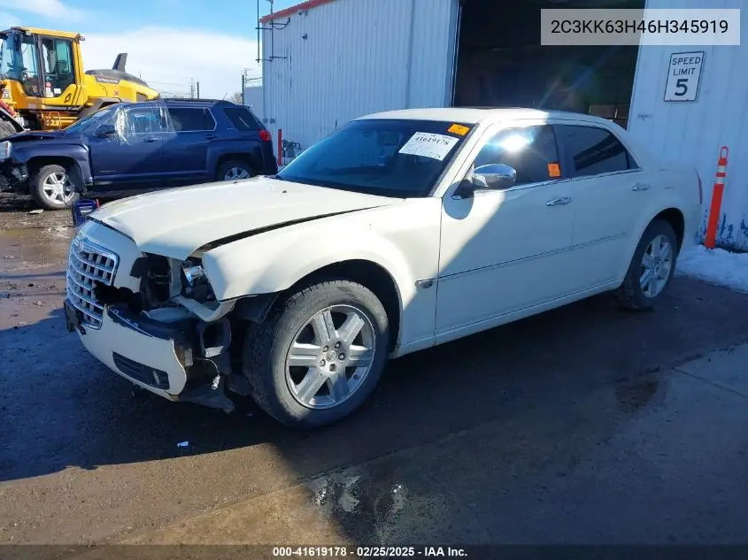 2006 Chrysler 300C VIN: 2C3KK63H46H345919 Lot: 41619178