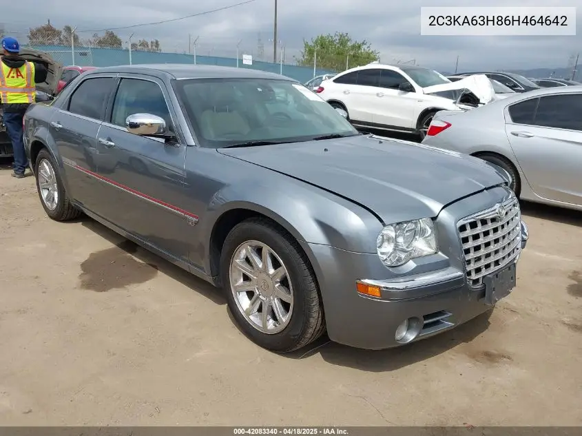 2006 Chrysler 300C VIN: 2C3KA63H86H464642 Lot: 42083340