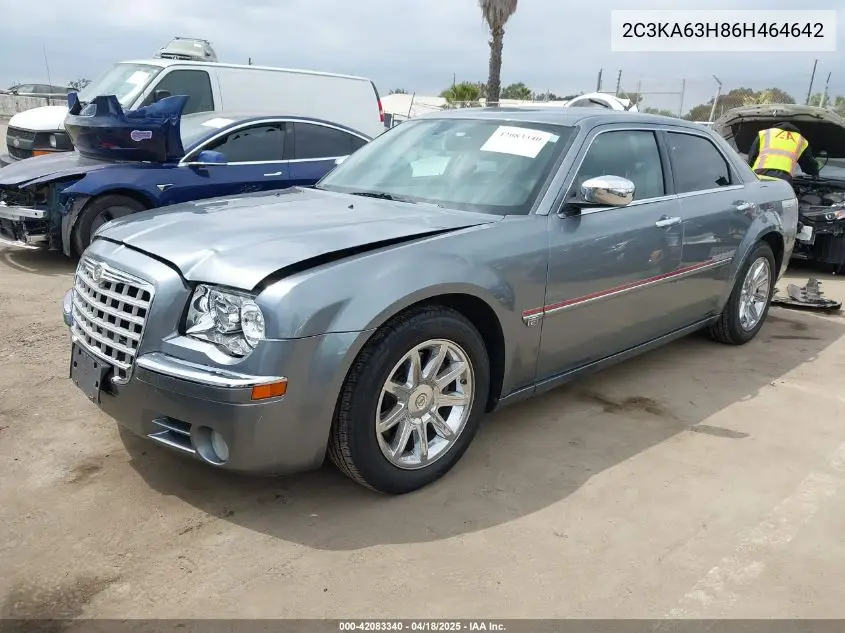 2006 Chrysler 300C VIN: 2C3KA63H86H464642 Lot: 42083340