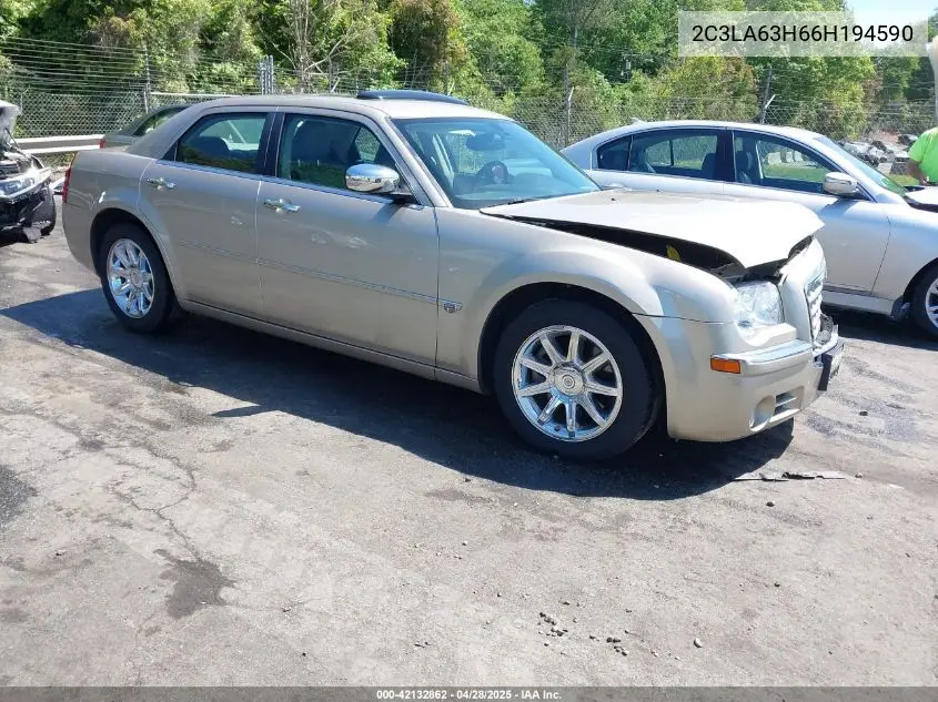 2006 Chrysler 300C VIN: 2C3LA63H66H194590 Lot: 42132862