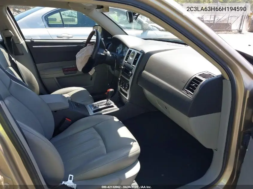 2006 Chrysler 300C VIN: 2C3LA63H66H194590 Lot: 42132862