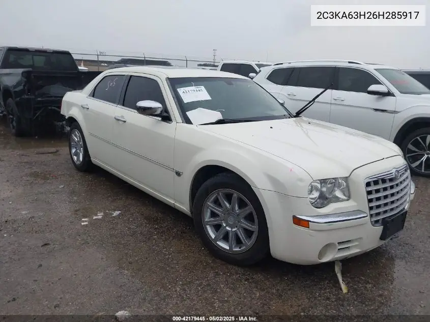 2006 Chrysler 300C VIN: 2C3KA63H26H285917 Lot: 42179445