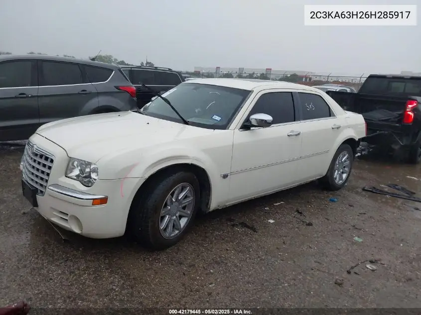 2006 Chrysler 300C VIN: 2C3KA63H26H285917 Lot: 42179445