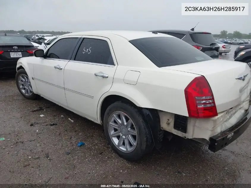 2006 Chrysler 300C VIN: 2C3KA63H26H285917 Lot: 42179445