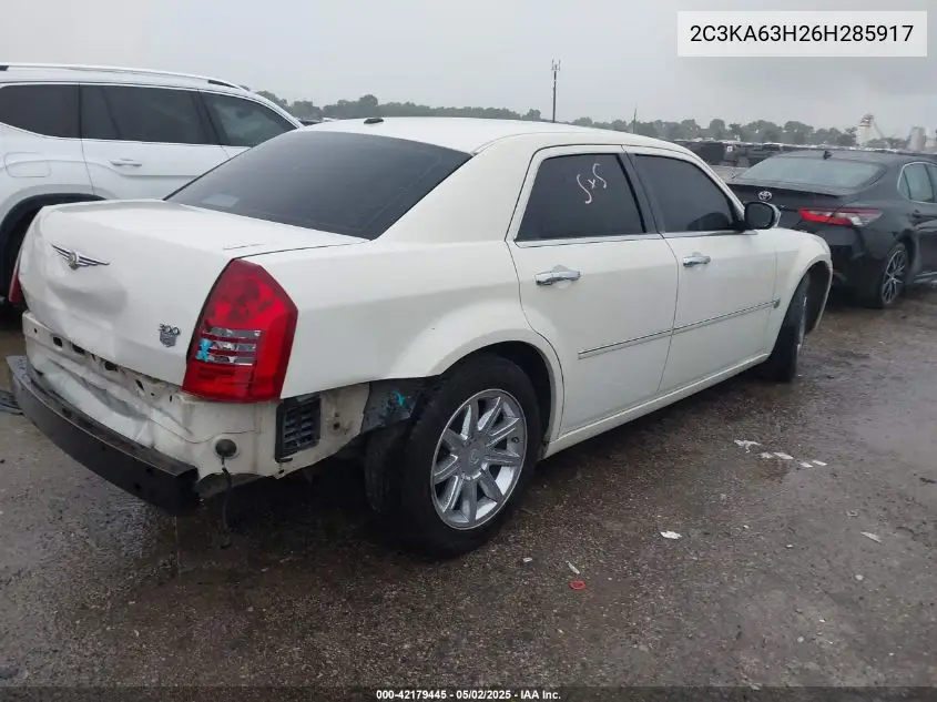 2006 Chrysler 300C VIN: 2C3KA63H26H285917 Lot: 42179445
