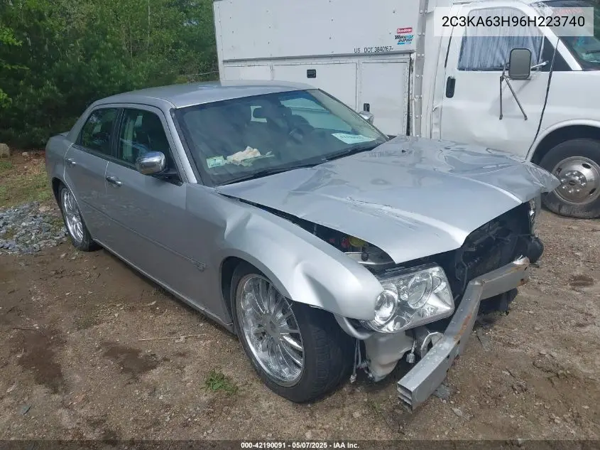 2006 Chrysler 300C VIN: 2C3KA63H96H223740 Lot: 42190091
