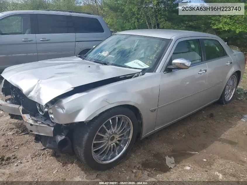 2006 Chrysler 300C VIN: 2C3KA63H96H223740 Lot: 42190091