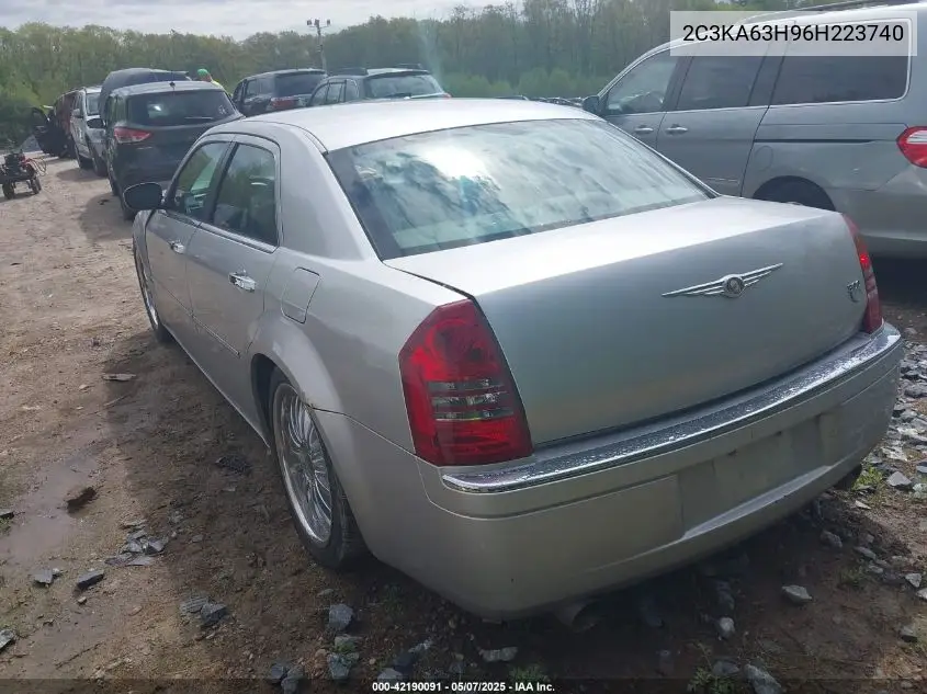 2006 Chrysler 300C VIN: 2C3KA63H96H223740 Lot: 42190091