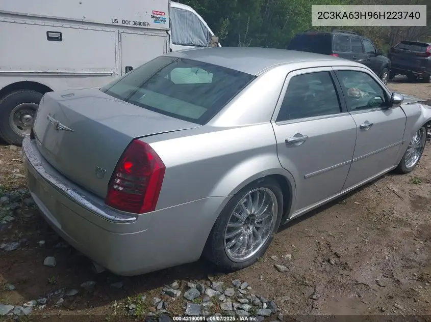 2006 Chrysler 300C VIN: 2C3KA63H96H223740 Lot: 42190091