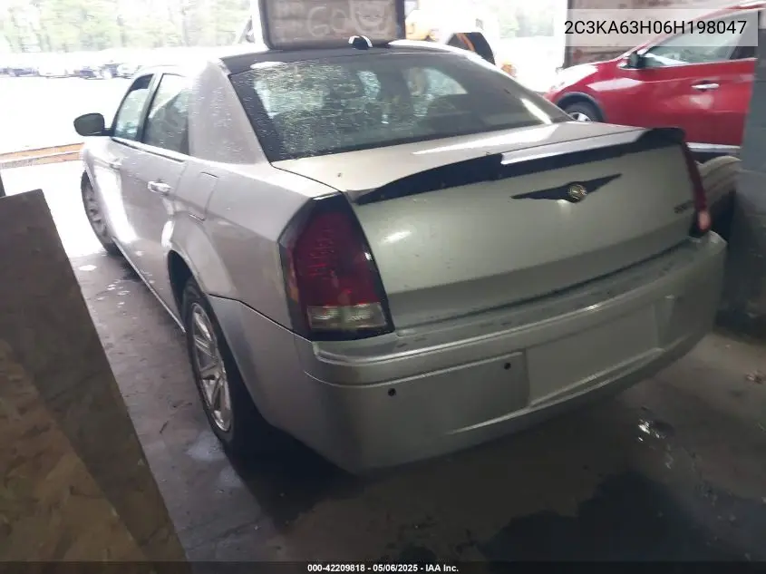 2006 Chrysler 300C VIN: 2C3KA63H06H198047 Lot: 42209818
