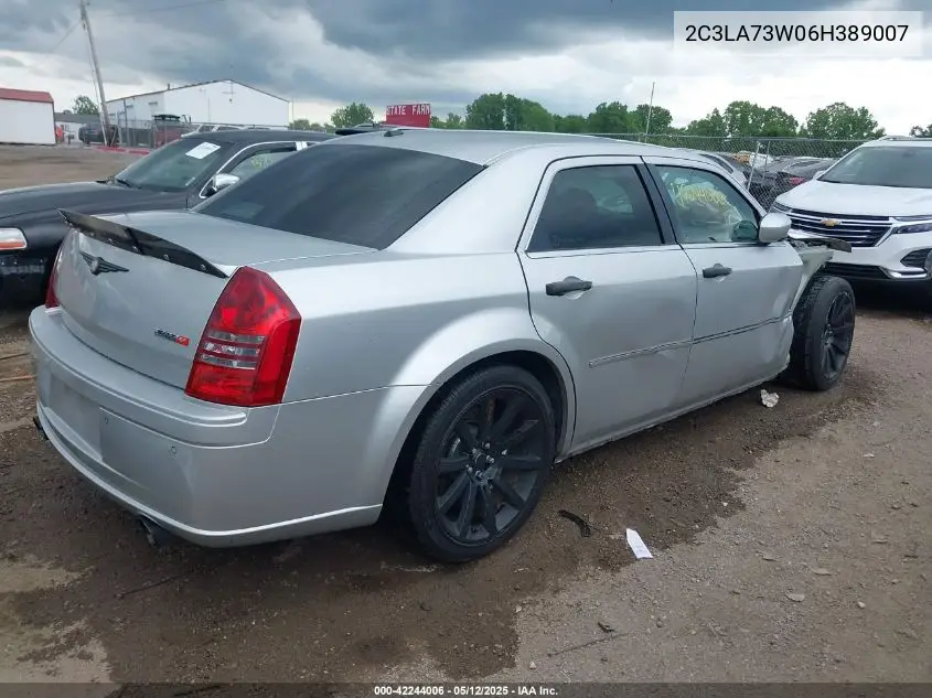 2006 Chrysler 300C Srt8 VIN: 2C3LA73W06H389007 Lot: 42244006
