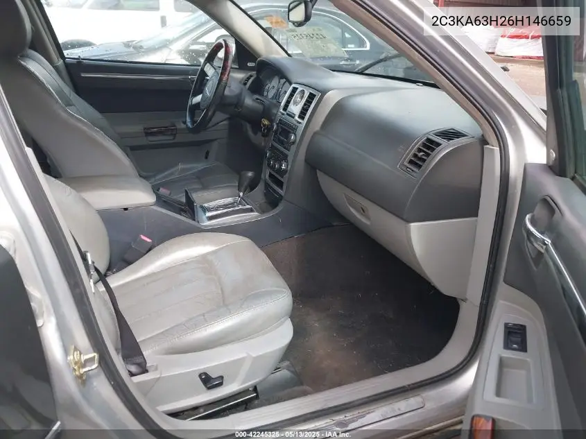 2006 Chrysler 300C VIN: 2C3KA63H26H146659 Lot: 42245325