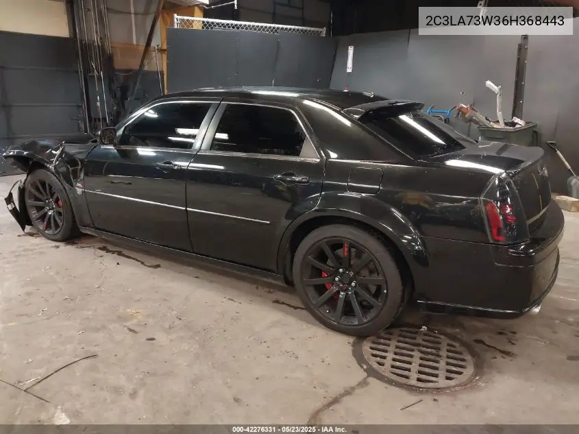 2006 Chrysler 300C Srt8 VIN: 2C3LA73W36H368443 Lot: 42276331