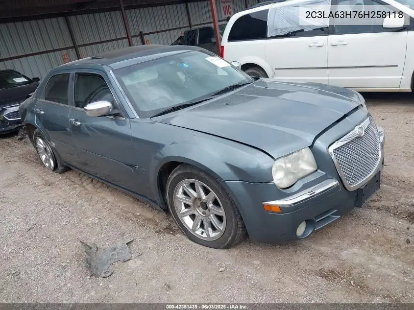 2006 Chrysler 300C VIN: 2C3LA63H76H258118 Lot: 42351439