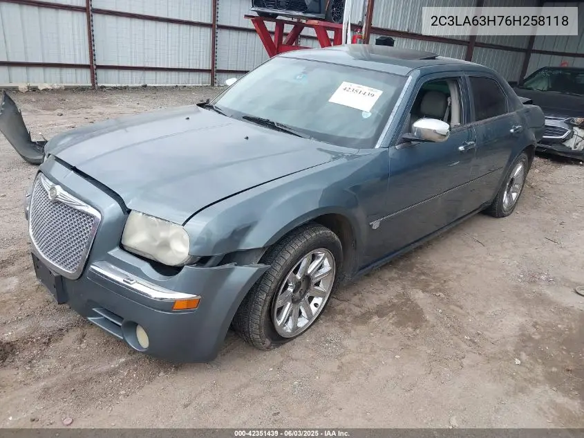 2006 Chrysler 300C VIN: 2C3LA63H76H258118 Lot: 42351439