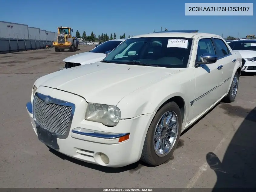 2006 Chrysler 300C VIN: 2C3KA63H26H353407 Lot: 42355371