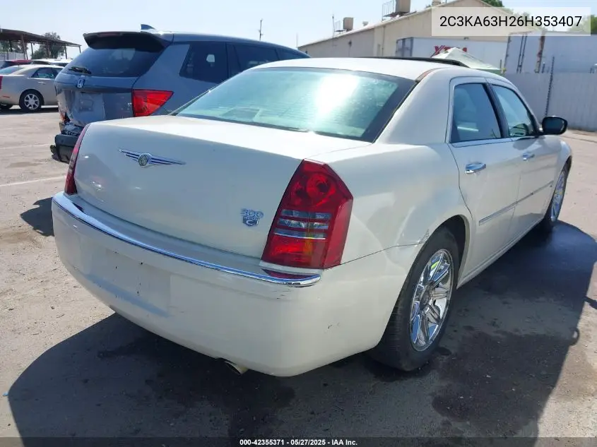 2006 Chrysler 300C VIN: 2C3KA63H26H353407 Lot: 42355371