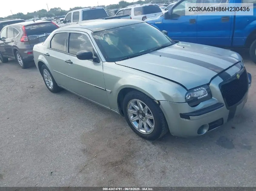 2006 Chrysler 300C VIN: 2C3KA63H86H230436 Lot: 42474791