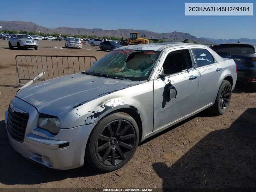 2006 Chrysler 300C VIN: 2C3KA63H46H249484 Lot: 42484333