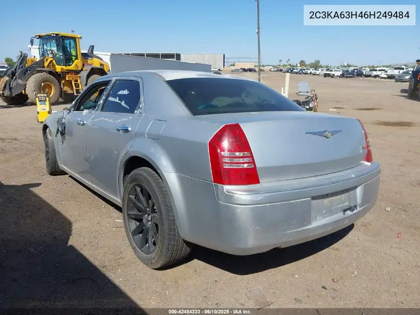 2006 Chrysler 300C VIN: 2C3KA63H46H249484 Lot: 42484333
