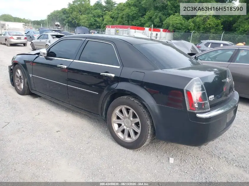 2006 Chrysler 300C VIN: 2C3KA63H16H518590 Lot: 42498830