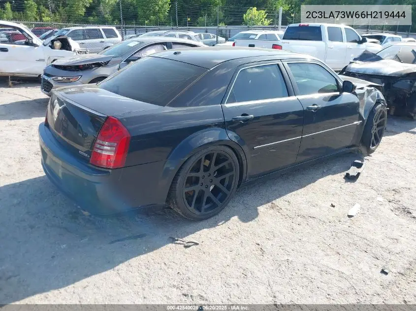 2006 Chrysler 300C Srt8 VIN: 2C3LA73W66H219444 Lot: 42540028