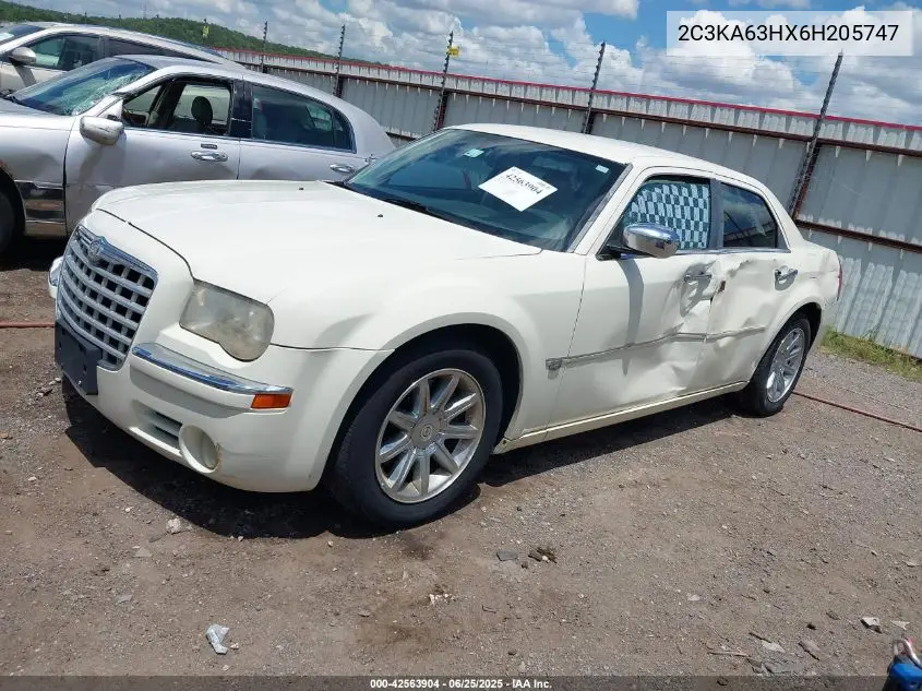 2006 Chrysler 300C VIN: 2C3KA63HX6H205747 Lot: 42563904