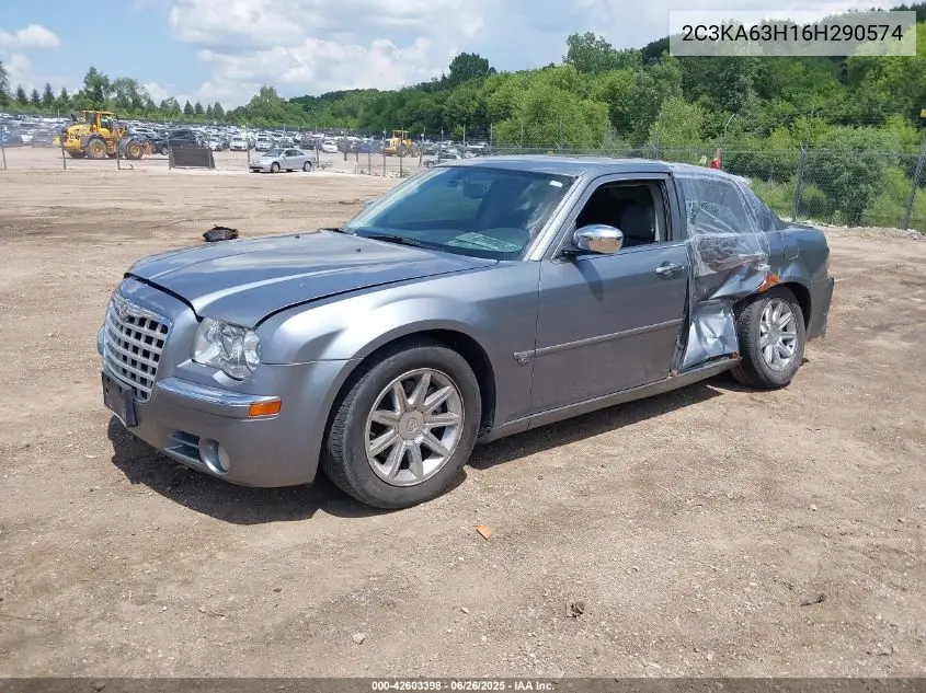 2006 Chrysler 300C VIN: 2C3KA63H16H290574 Lot: 42603398