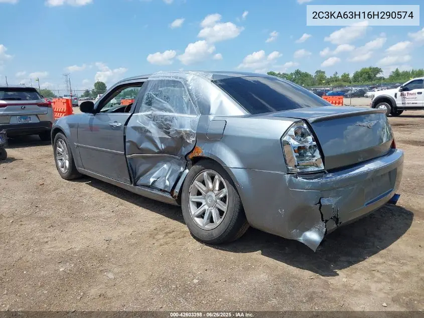 2006 Chrysler 300C VIN: 2C3KA63H16H290574 Lot: 42603398
