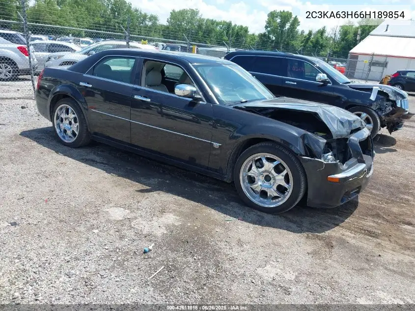 2006 Chrysler 300C VIN: 2C3KA63H66H189854 Lot: 42611818