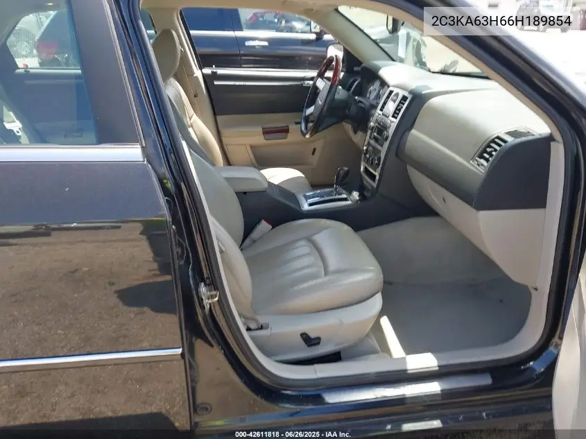 2006 Chrysler 300C VIN: 2C3KA63H66H189854 Lot: 42611818