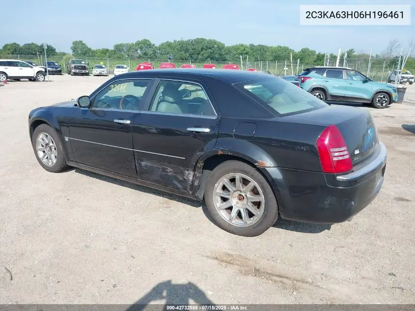 2006 Chrysler 300C VIN: 2C3KA63H06H196461 Lot: 42732588