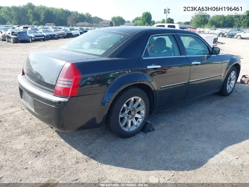 2006 Chrysler 300C VIN: 2C3KA63H06H196461 Lot: 42732588