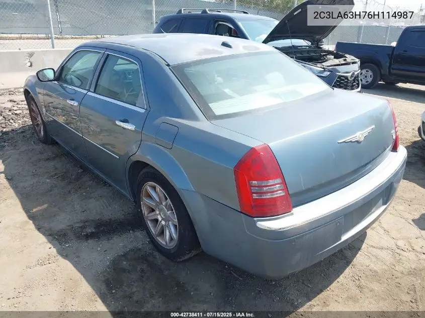 2006 Chrysler 300C VIN: 2C3LA63H76H114987 Lot: 42738411