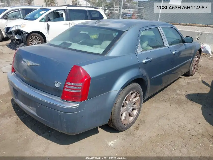 2006 Chrysler 300C VIN: 2C3LA63H76H114987 Lot: 42738411
