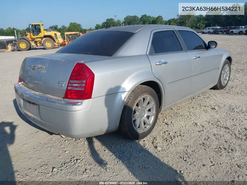 2006 Chrysler 300C VIN: 2C3KA63H66H534221 Lot: 42794987