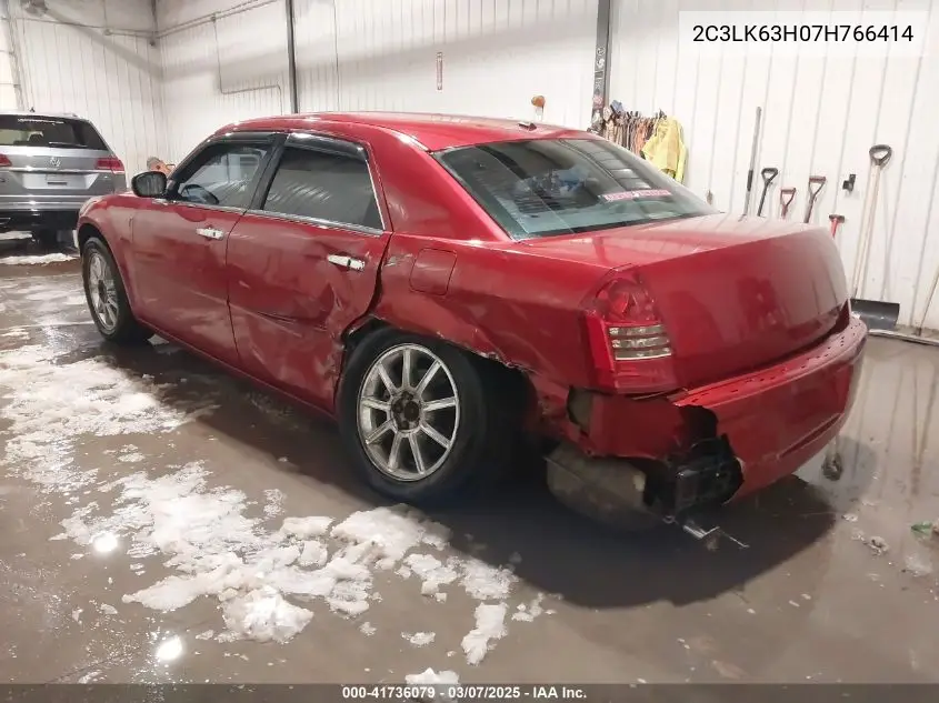 2007 Chrysler 300C VIN: 2C3LK63H07H766414 Lot: 41736079