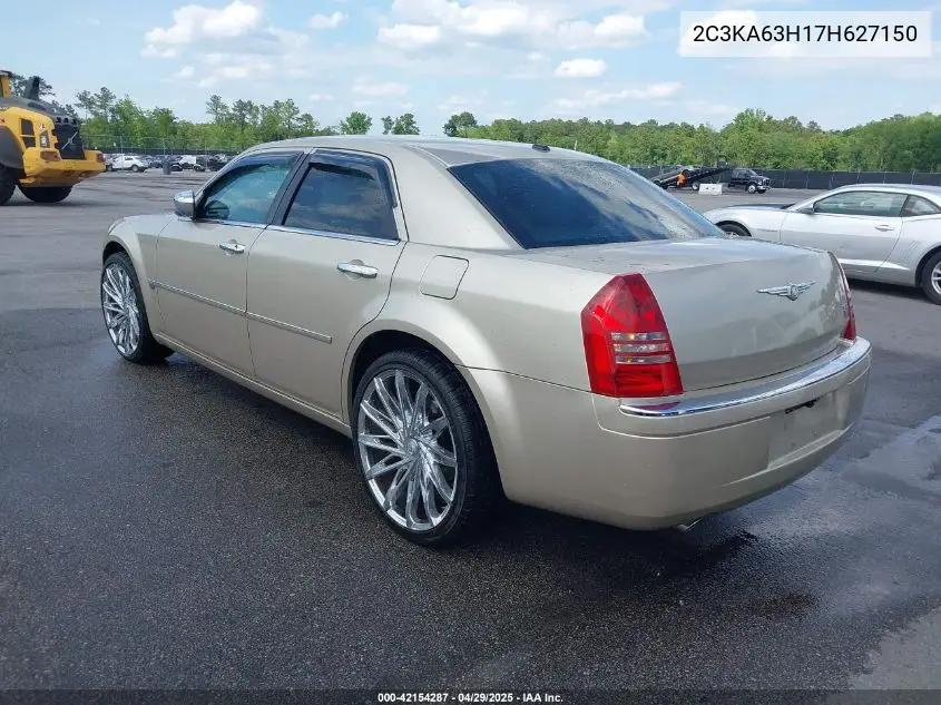 2007 Chrysler 300C VIN: 2C3KA63H17H627150 Lot: 42154287