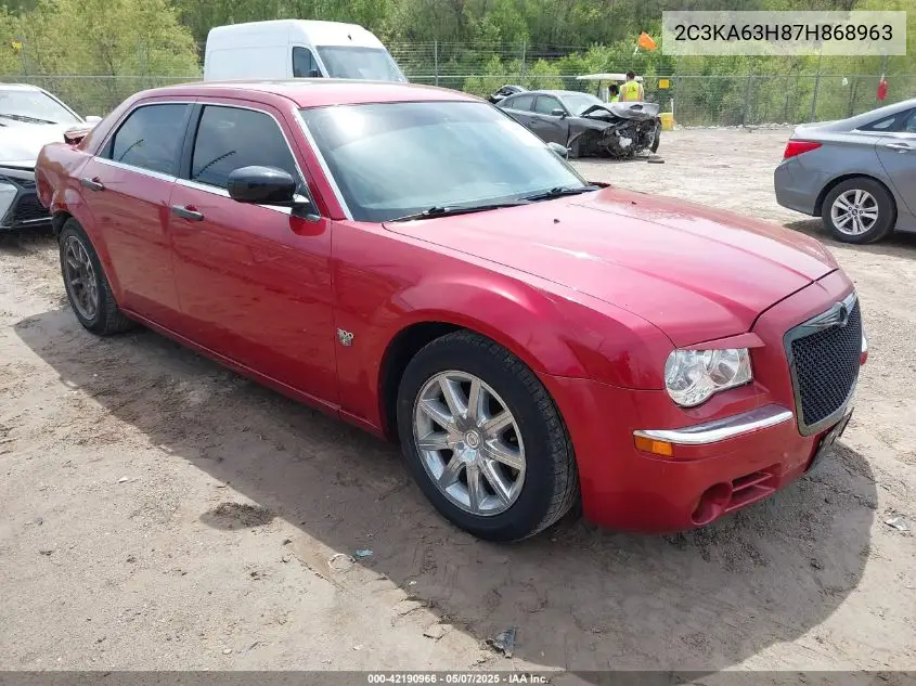 2007 Chrysler 300C VIN: 2C3KA63H87H868963 Lot: 42190966