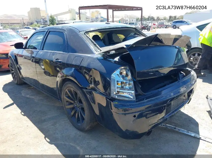 2007 Chrysler 300C Srt8 VIN: 2C3LA73W87H660204 Lot: 42205117
